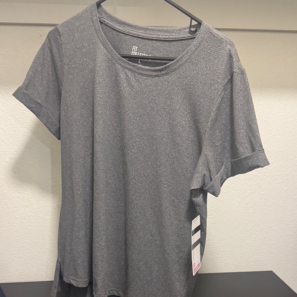 Gray Short Sleeve T-Shirt